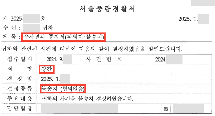 강간 고소, 진술 신빙성 다퉈 무혐의