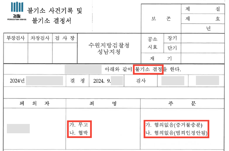 들은 대로 명예훼손으로 고소했을 뿐인데 무고로 맞고소? 불기소